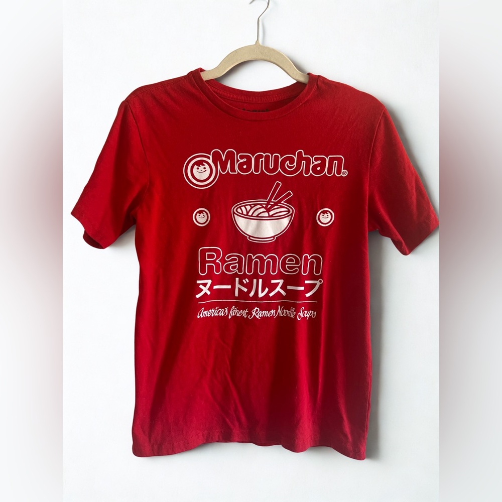 Kids Red Maruchan Ramen Short Sleeve Tee 🍜